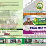 Kanon Dabo 2018: Invitation to participate in NIMechE 2018 Conference