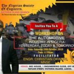 Workshop: Automotive Industry in Nigeria:Yesterday, Today and Tomorrow