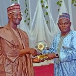 GOVERNOR ABDULLAHI A. SULE HONOURED BY FELLOW ENGINEERS WITH AWARD OF EXCELLENCE.