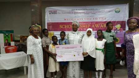APWEN Presents Scholarship prizes  to students in Abeokuta