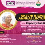 Invitation to 3rd Nkechi Isigwe Annual Lecture
