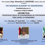 President Muhammadu Buhari, Sanwo-Olu to grace Academy of Engineering 2021 Annual Lecture
