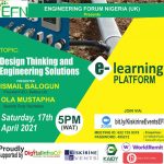 EFN PRESENTS E-LEARNING PLATFORM ON SATURDAY 17th April 2021
