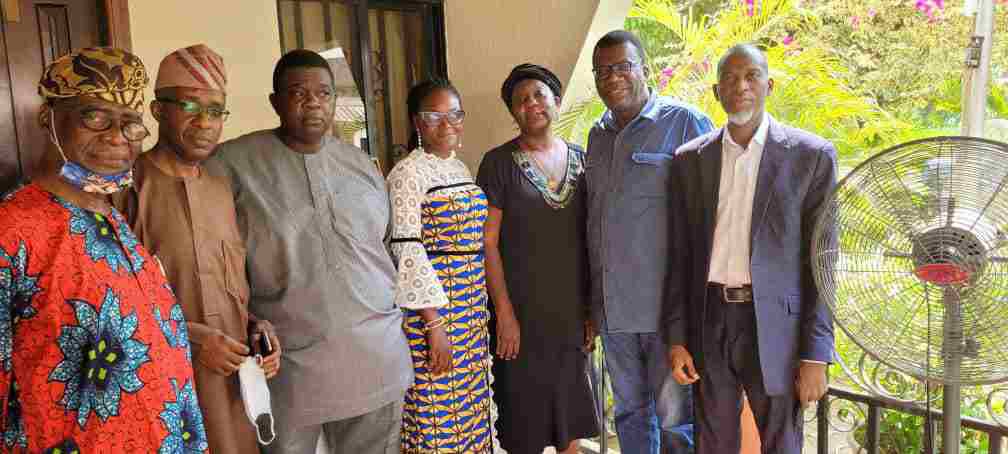 Mechanical Engineers' leaders pay condolence visit to late Engr. Franklin Ogbemi Family