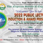 NSE Orlu 2022 Public Lecture  and Awards Presentations  to hold on November 8